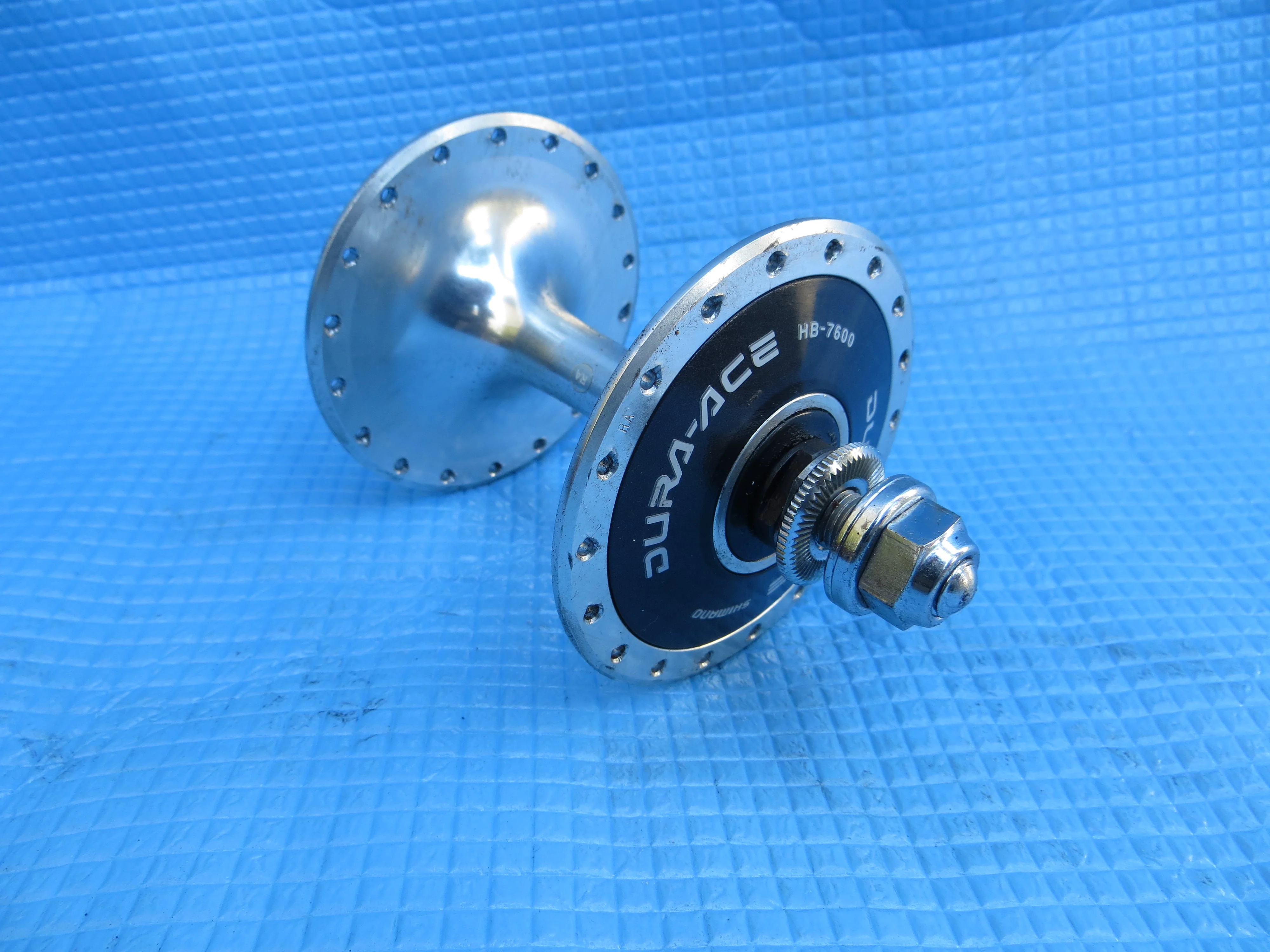 Shimano Dura Ace HB-7600 36H 100mm/9mm Front Hub NJS (23010703) - Image 4