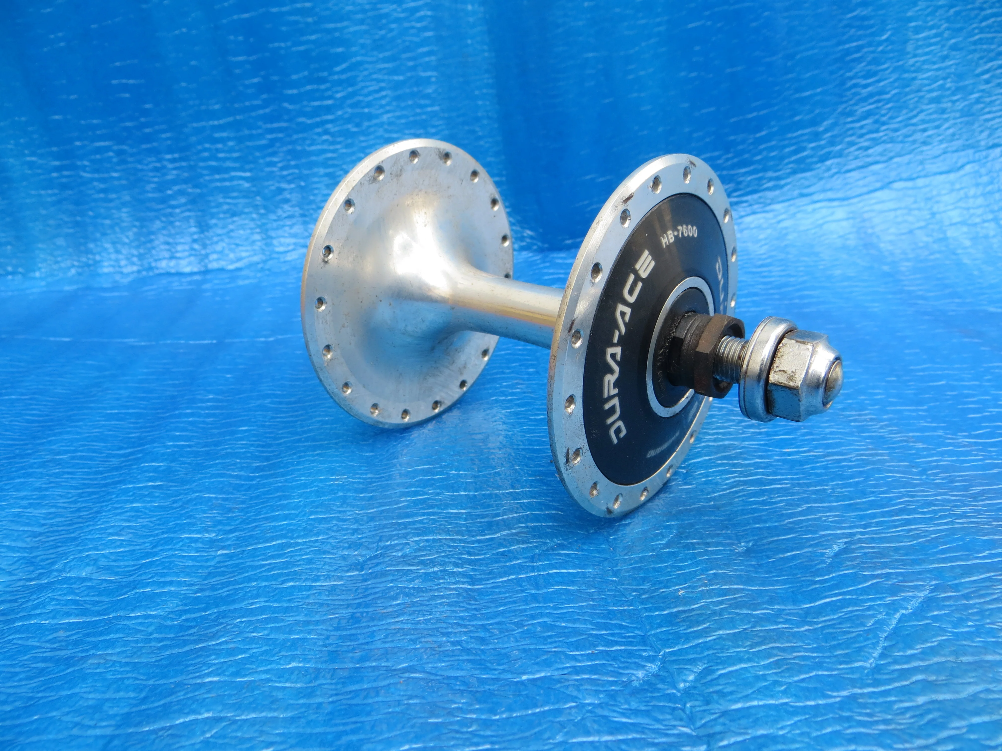 Shimano Dura Ace HB-7600 36H 100mm/9mm Front Hub NJS (24042904) - Image 2
