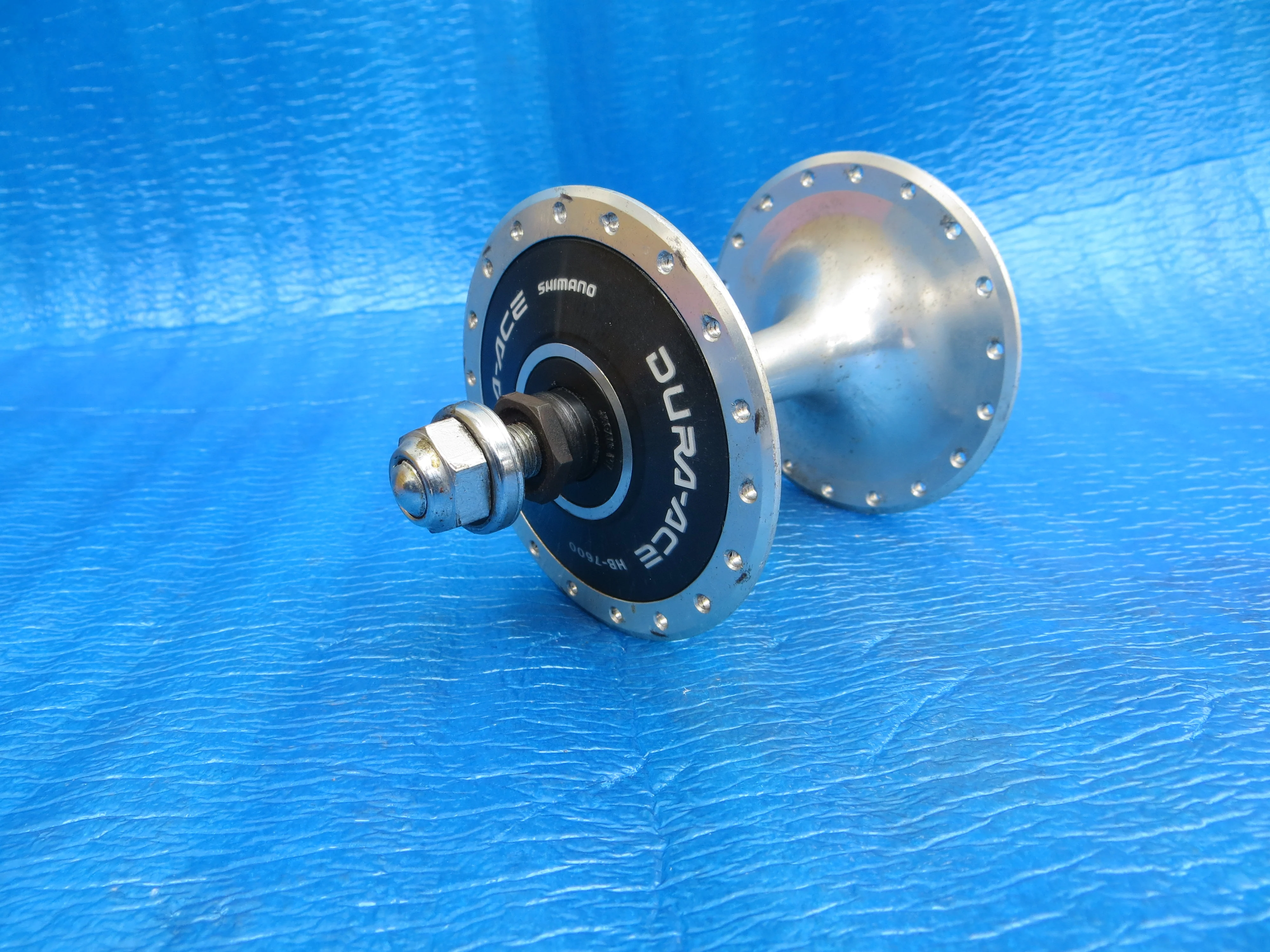 Shimano Dura Ace HB-7600 36H 100mm/9mm Front Hub NJS (24042904) - Image 3