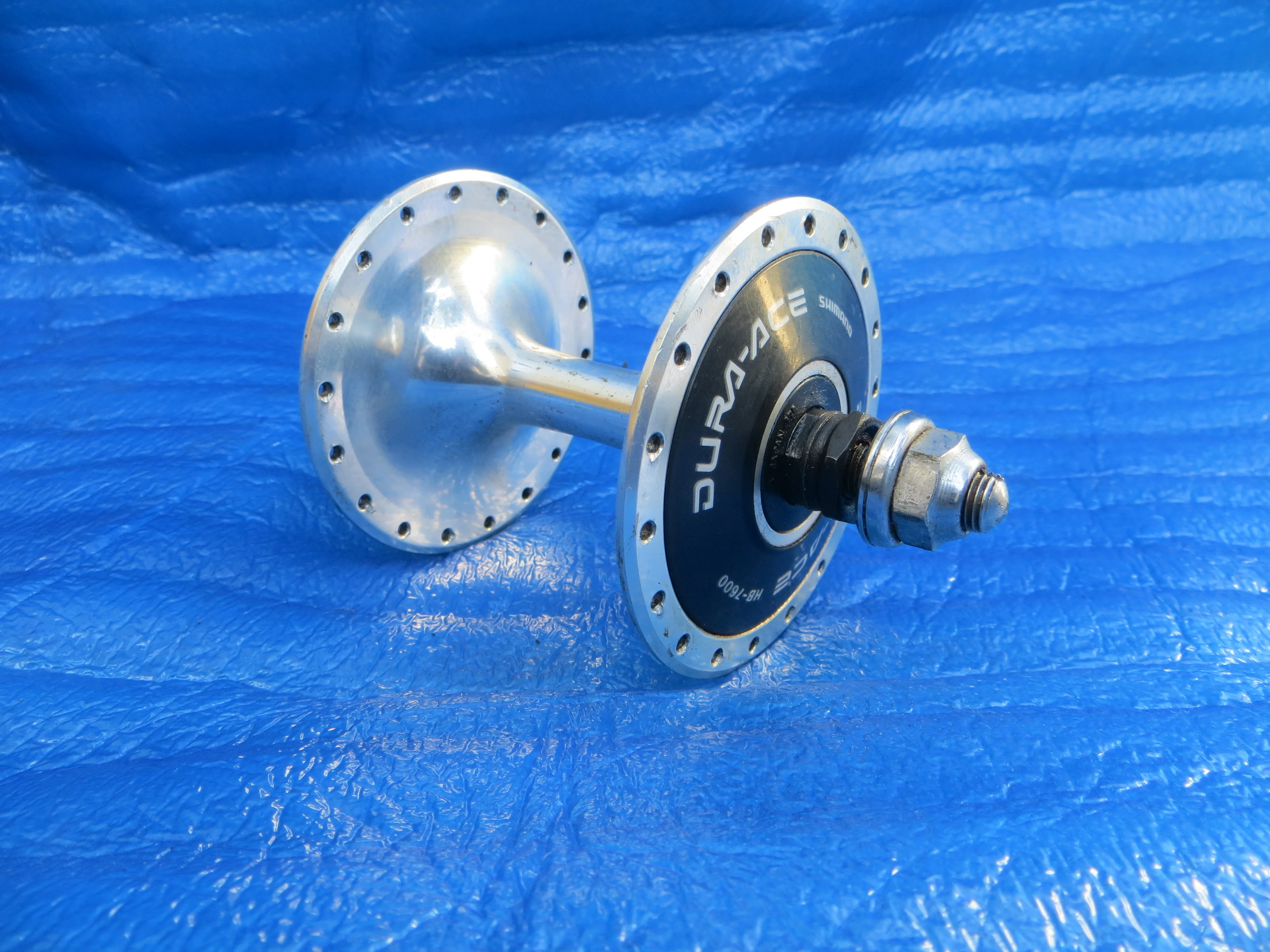 Shimano Dura Ace HB-7600 36H 100mm/9mm Front Hub NJS (26022208) - Image 4
