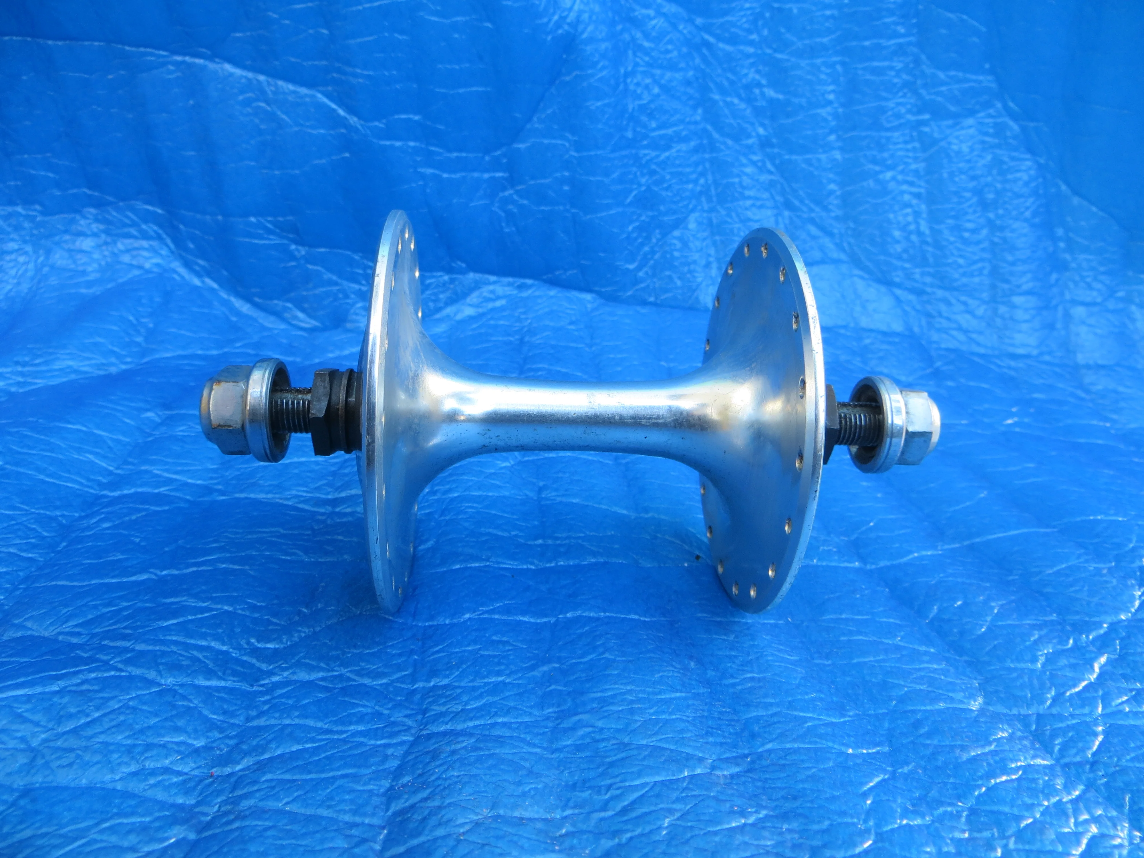 Shimano Dura Ace HB-7600 36H 120mm F&R NJS Approved Hub set Single sided Fixed (25120701) - Image 4