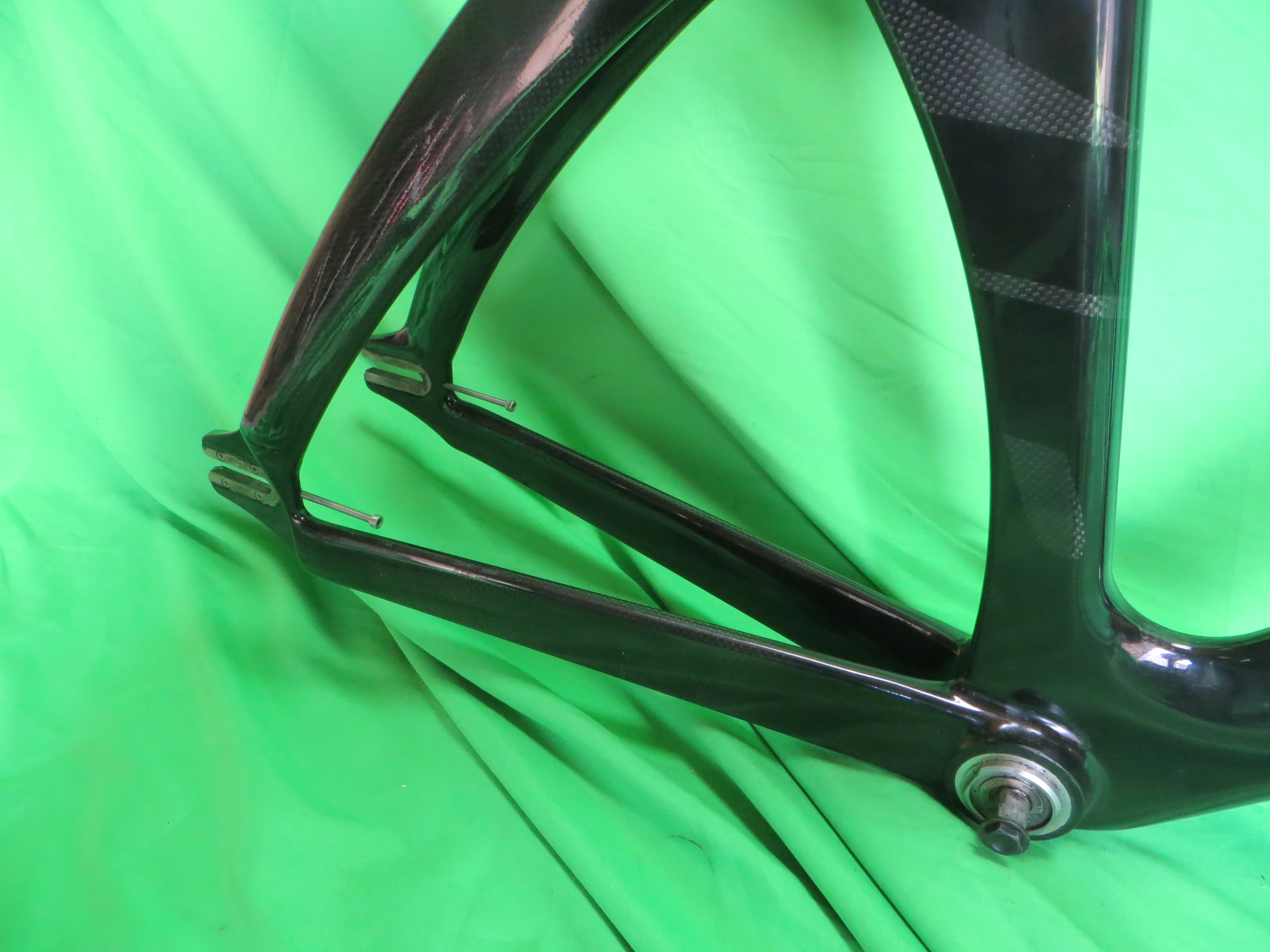 Spector Carbon Track Frame Non NJS Drilled For Front Brake // 49cm - Image 14