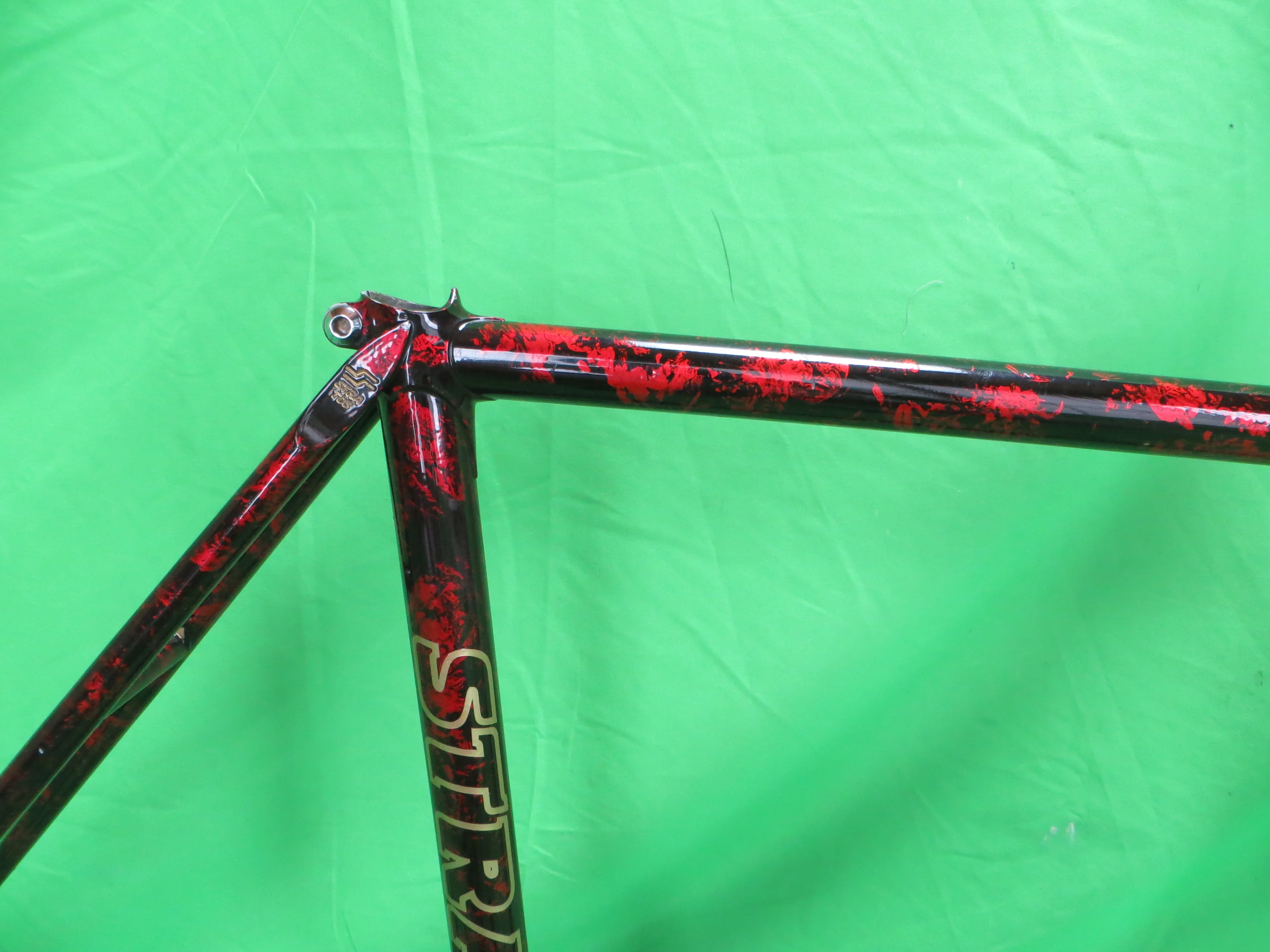 Stratos / Red Black Marble with Unpainted Fork / 50cm - Image 12