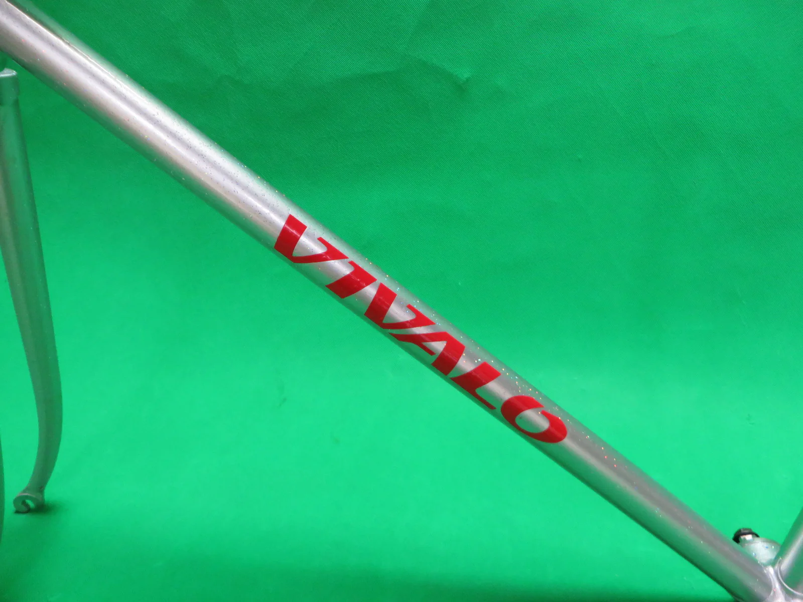 Vivalo // Silver with rainbow flake / Drilled For Brakes // 47.5cm - Image 6