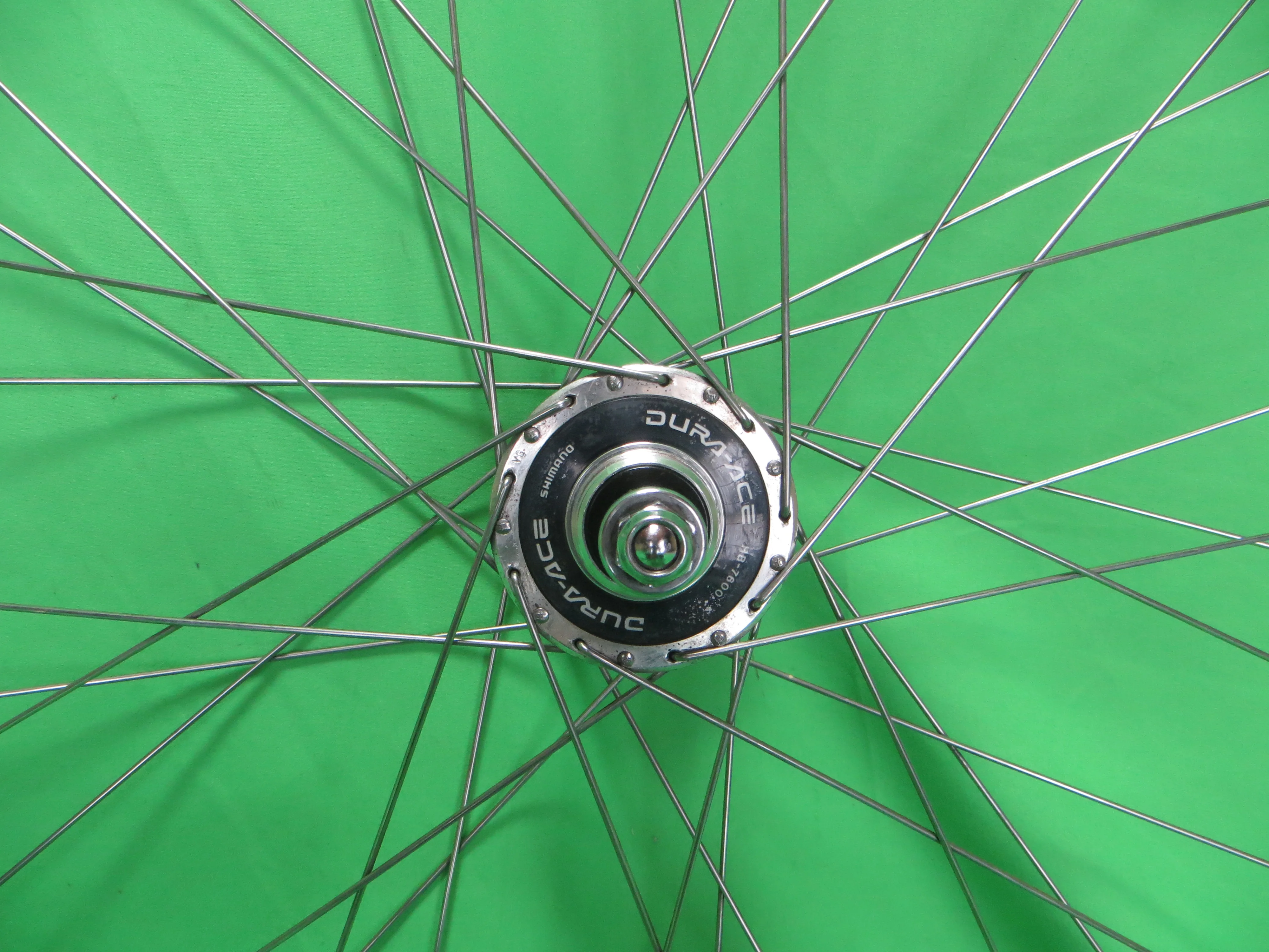 X keymet XR240 Clincher 700c Rims, Shimano Dura Ace HB-7600 NJS hubs 120mm (26021601) - Image 12